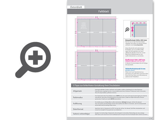 Product Bild faltblatt__gefalzt_auf_14_0_cm_x_29_7_cm__vertikaler_wickelfalz__6-seitig