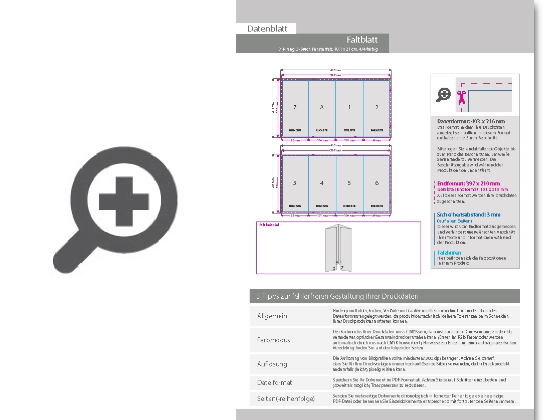 Product Bild faltblatt__gefalzt_auf_din_lang__vertikaler_3-bruch_fensterfalz__8-seitig