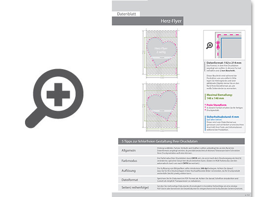 Product Bild herz-flyer