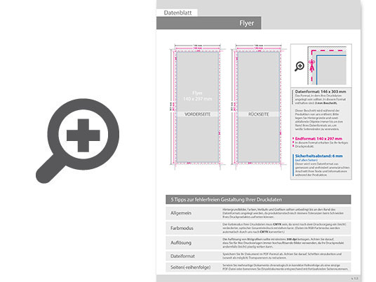 Product Bild neonflyer_gr__n_14_0_cm_x_29_7_cm